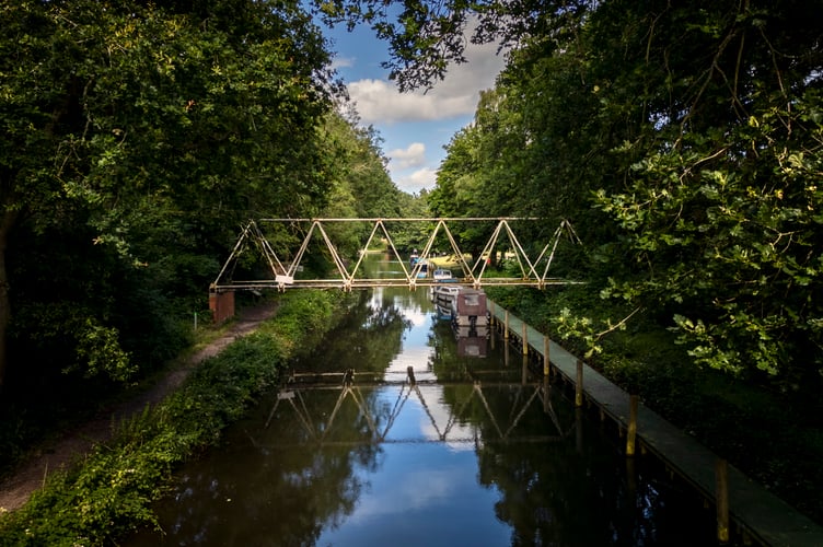 The Inglis Pyramid Bridge Aldershot 