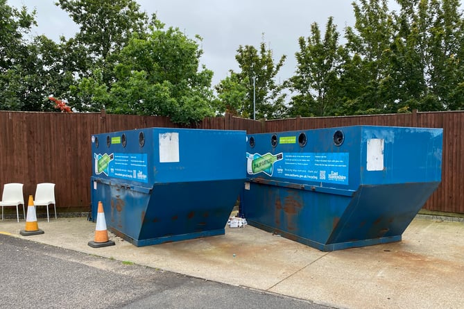 Bordon Tesco Bottle Bank EHDC