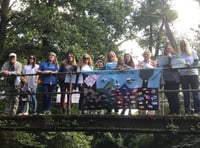 Warning Belles as Bordon WI launches Clean Rivers campaign 