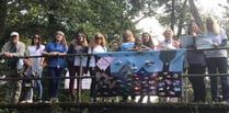 Warning Belles as Bordon WI launches Clean Rivers campaign 