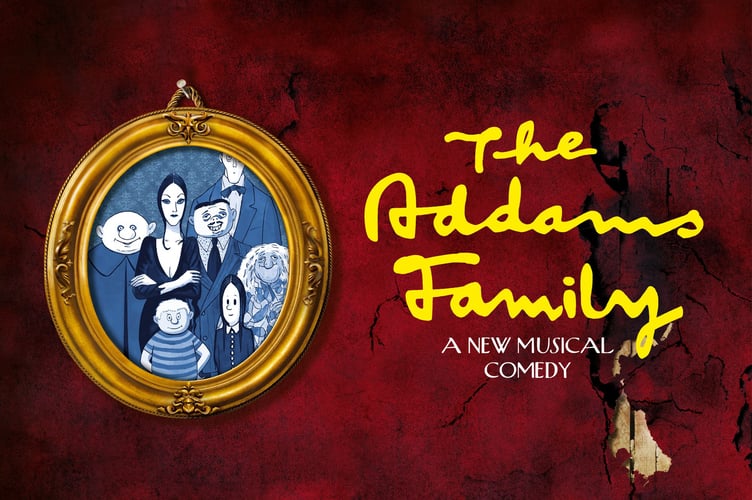 The Haslemere Players - Addams Family Logo