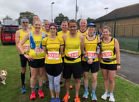 Alton Runners trio take on Solent half marathon and Run to the Sea