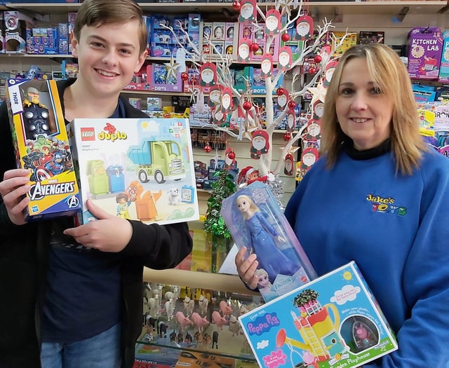 Joe launches his 11th Petersfield Christmas appeal 