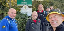 Walk from Twickenham to Farnham Rugby Club to raise Movember funds