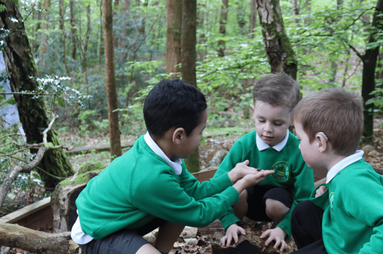 Woodlea Primary School pupils.